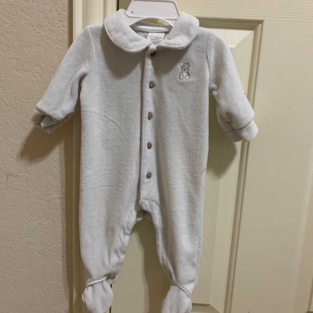 Starting out baby boy warm winter footie 3 M